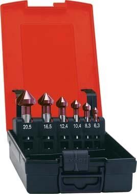 FORMAT Kegelsenker Set 6,3-20,5mm 90 Grad DIN335 C TiAlN