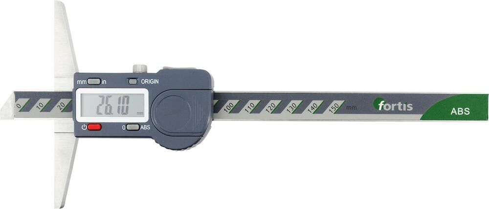 FORTIS Tiefenmessschieber 150/0,01mm