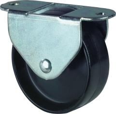 BS ROLLEN Bockrolle 25mm LG.G Stahlblech verzinkt KunststoffRad
