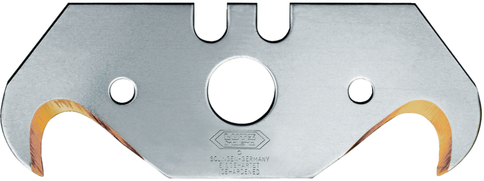 LUTZ Hakenklinge 0,65mm TiN beschichtet a 10St.