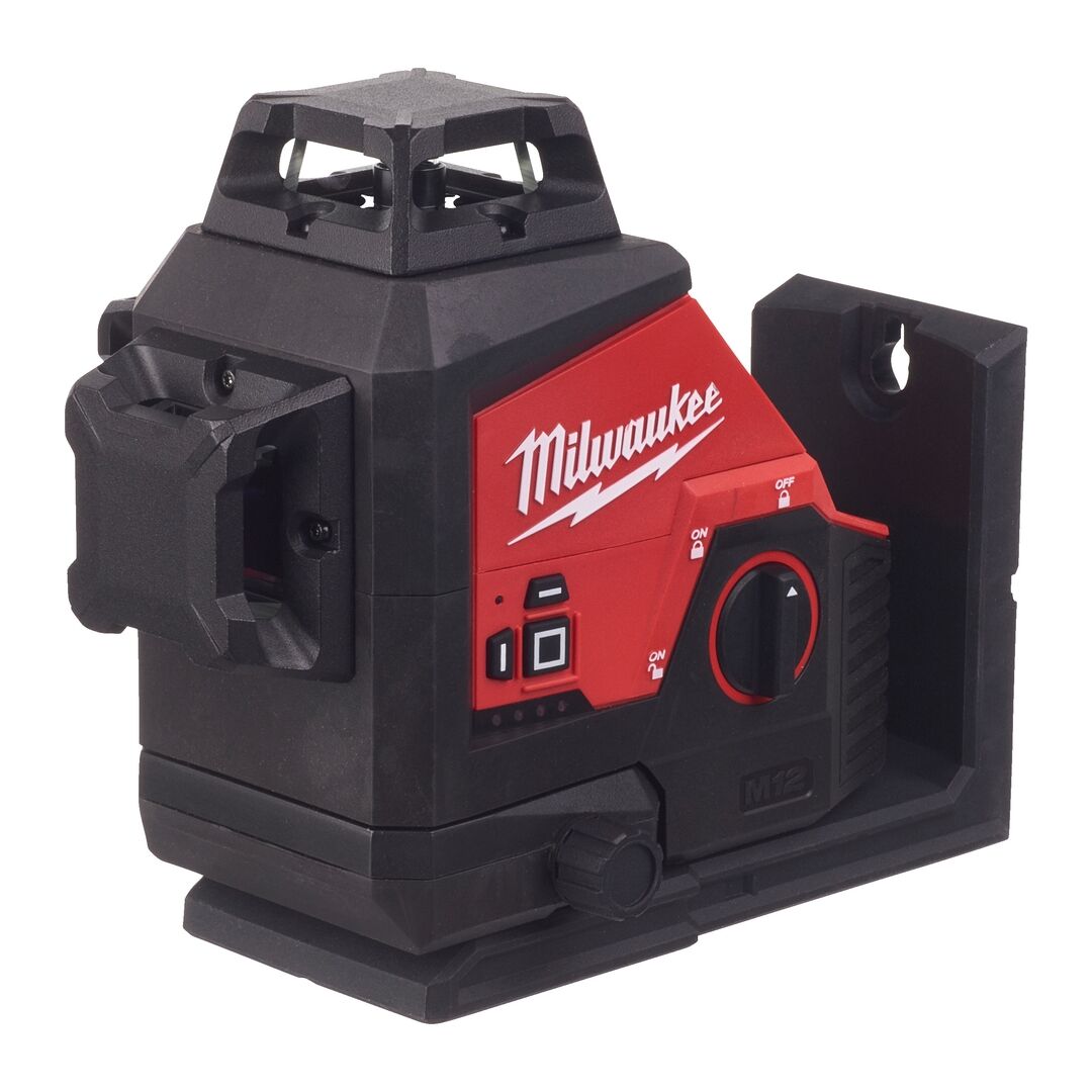 MILWAUKEE Kreuzlinienlaser 3x360° M12 3PL-0C solo