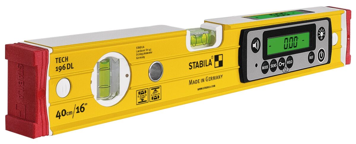 STABILA Elektronik-Wasserwaage 40 cm TECH 196 DL