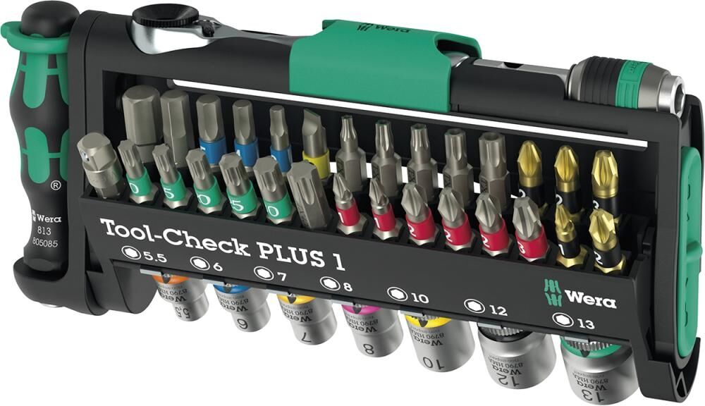 WERA Bit-Satz Tool-CheckPlus 39-teilig