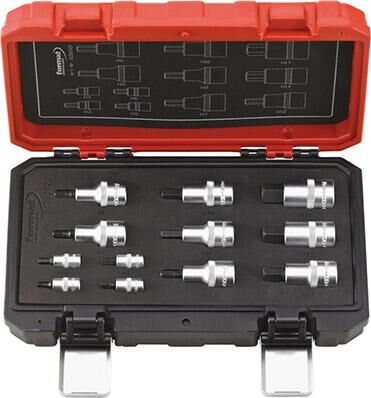 FORMAT Schraubendrehereinsatz Set 1/4" + 1/2"