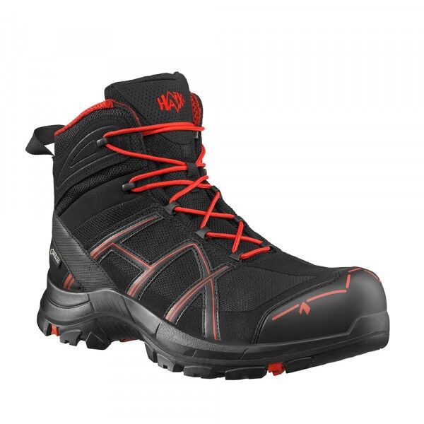 HAIX Sicherheitsstiefel Safety 40 MID S3 Gr. 45 UK 10,5 black-red