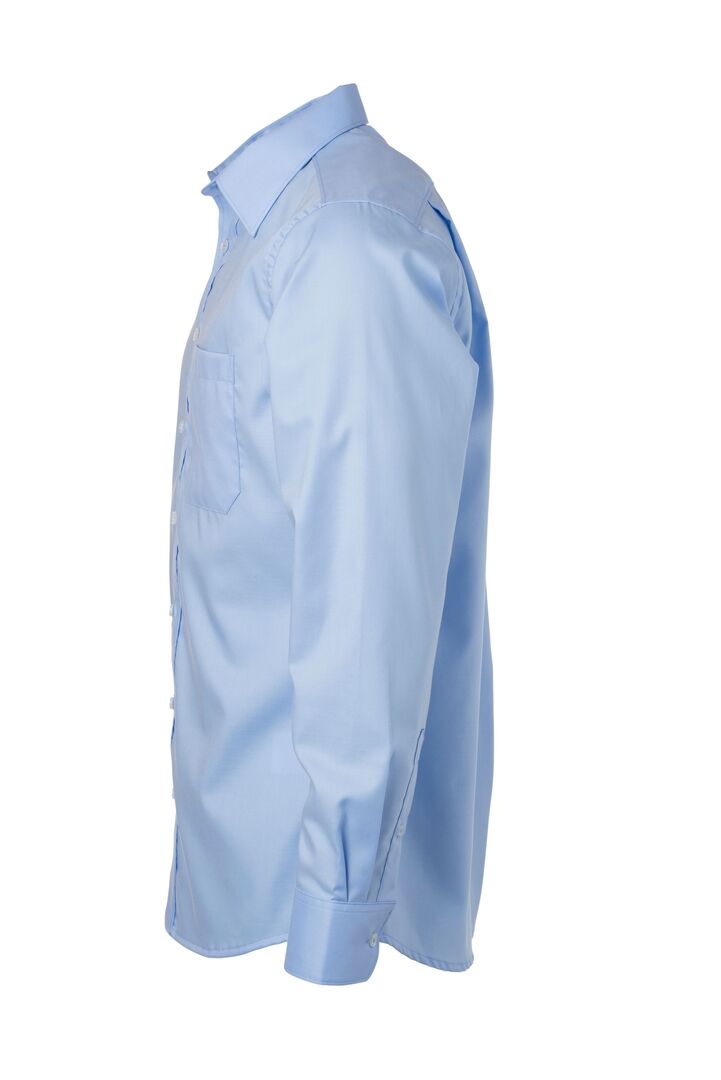 JAMES & NICHOLSON JN Herren Langarm Shirt JN682 light-blue Größe XXL