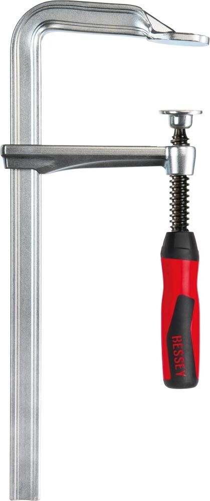 BESSEY Schraubzwinge Ganzstahl 400x120mm Zweikomponenten-Griff