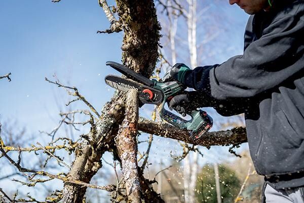 METABO Akku-Gehölzsäge MS 18 LTX 15 ohne Akku & Ladegerät in metaBOX 145 L