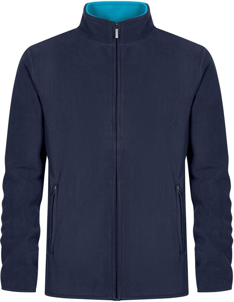 PROMODORO Fleecejacke Gr. L navy/aqua