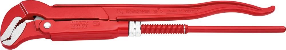 KNIPEX Rohrzange S-Maul 420mm rot pulverbeschichtet 83 30 015