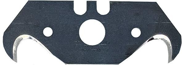 LUTZ Hakenklinge 48,2x18,7x0,65mm schwarz 10 Stück/Pack