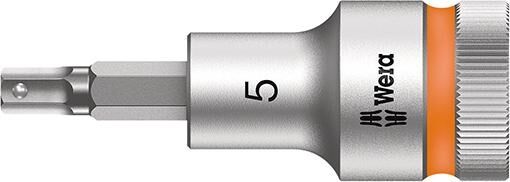 WERA Schraubendrehereinsatz 1/2" 5x60mm sechskant Haltefunktion