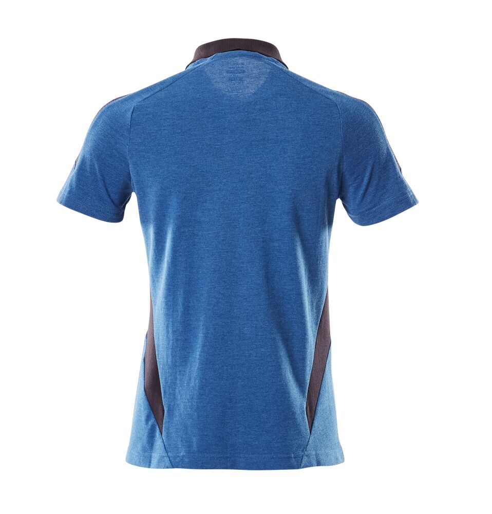 MASCOT Accelerate Polo-Shirt Damen Gr.L azurblau/schwarzblau 18393-961