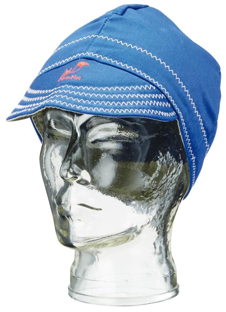 WELDAS Schweißermütze Gewebe feuerfest 61cm blau 23-6515