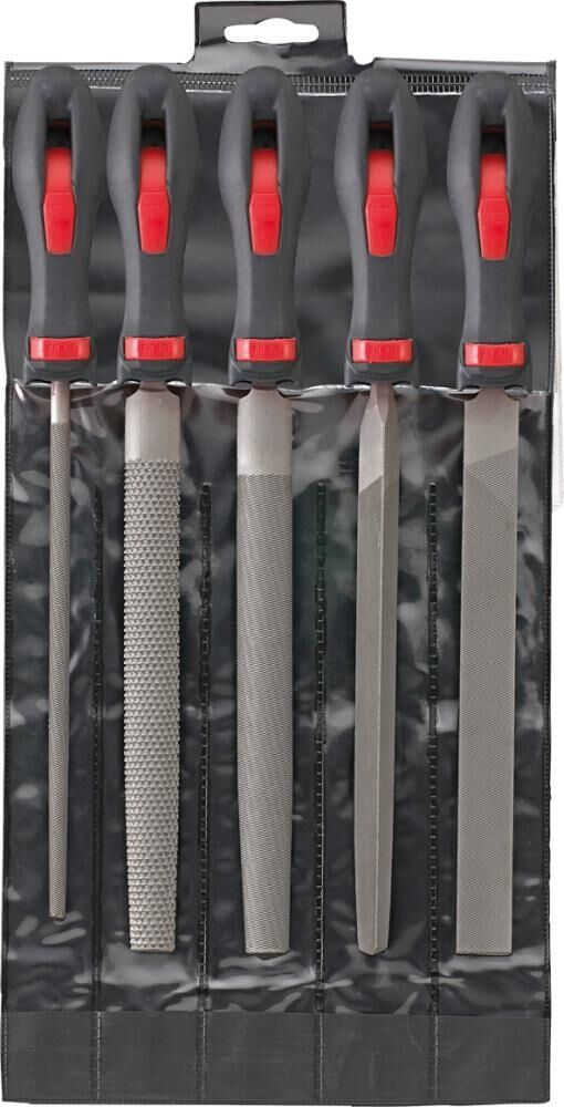 FORMAT Werkstattfeilen Set 200mm H 2 5-teilig