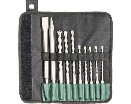 METABO SDS-plus Bohrer-Meißelset 10-teilig