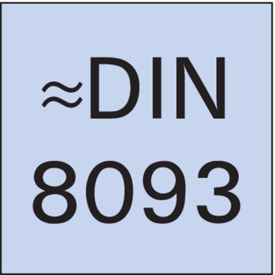 BECK mitReibahle NC VHM 8,50mm TiAlN