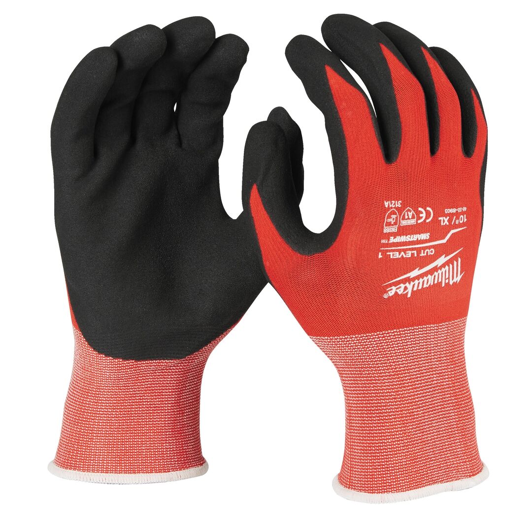 MILWAUKEE Montagehandschuhe Klasse 1 Gr. 10 XL
