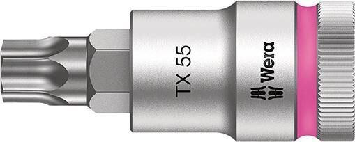 WERA Schraubendreher-Einsatz 1/2" T55x 60mm Haltefür
