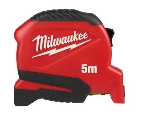 MILWAUKEE Pro-Compact Bandmaß 5 m, nicht magnetisch, 25 mm breit