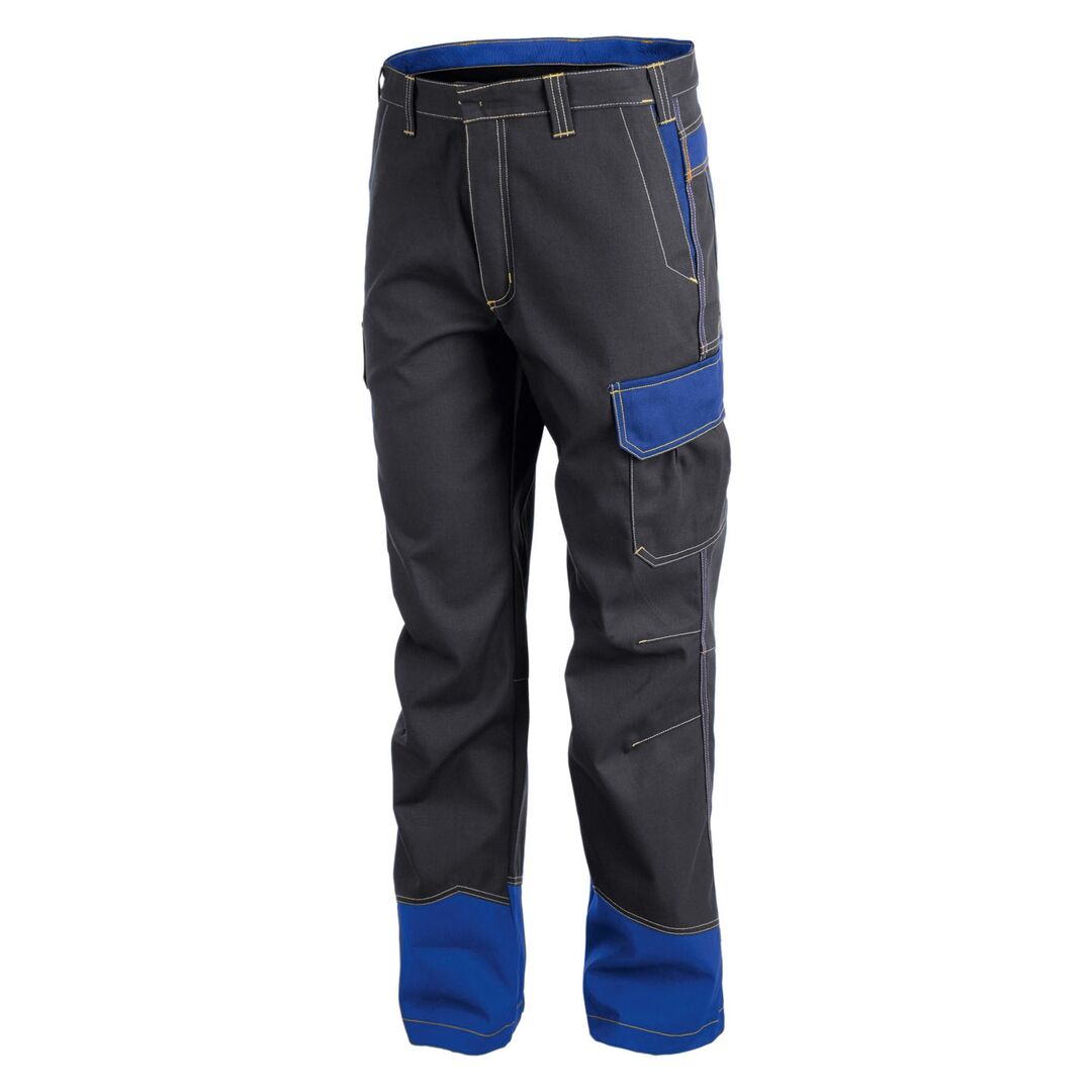 KÜBLER Bundhose Safety X6 Form 2781 anthrazit/kornblau Gr. 52