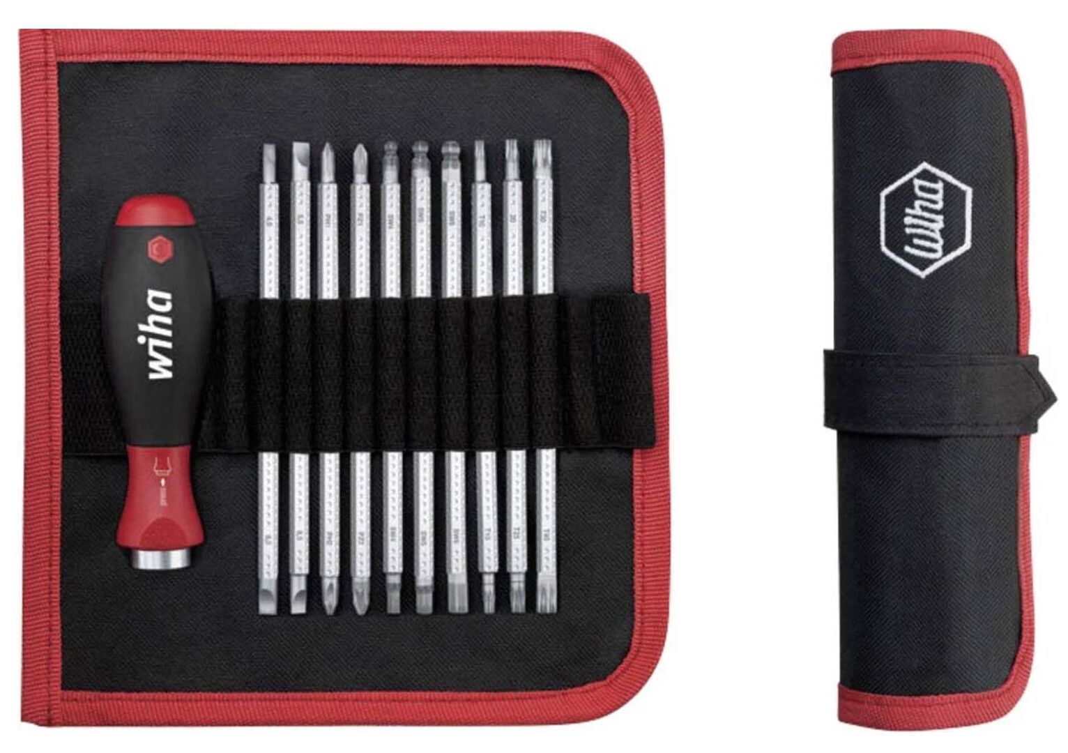 WIHA Schraubendreher mit Wechselklingen Set System 6 11tlg.