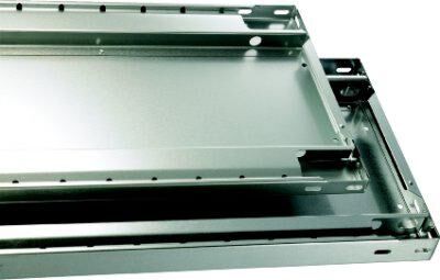 SCHULTE Zusatzböden für Steckregalsystem Pack a 2 Stk. 1000x400mm