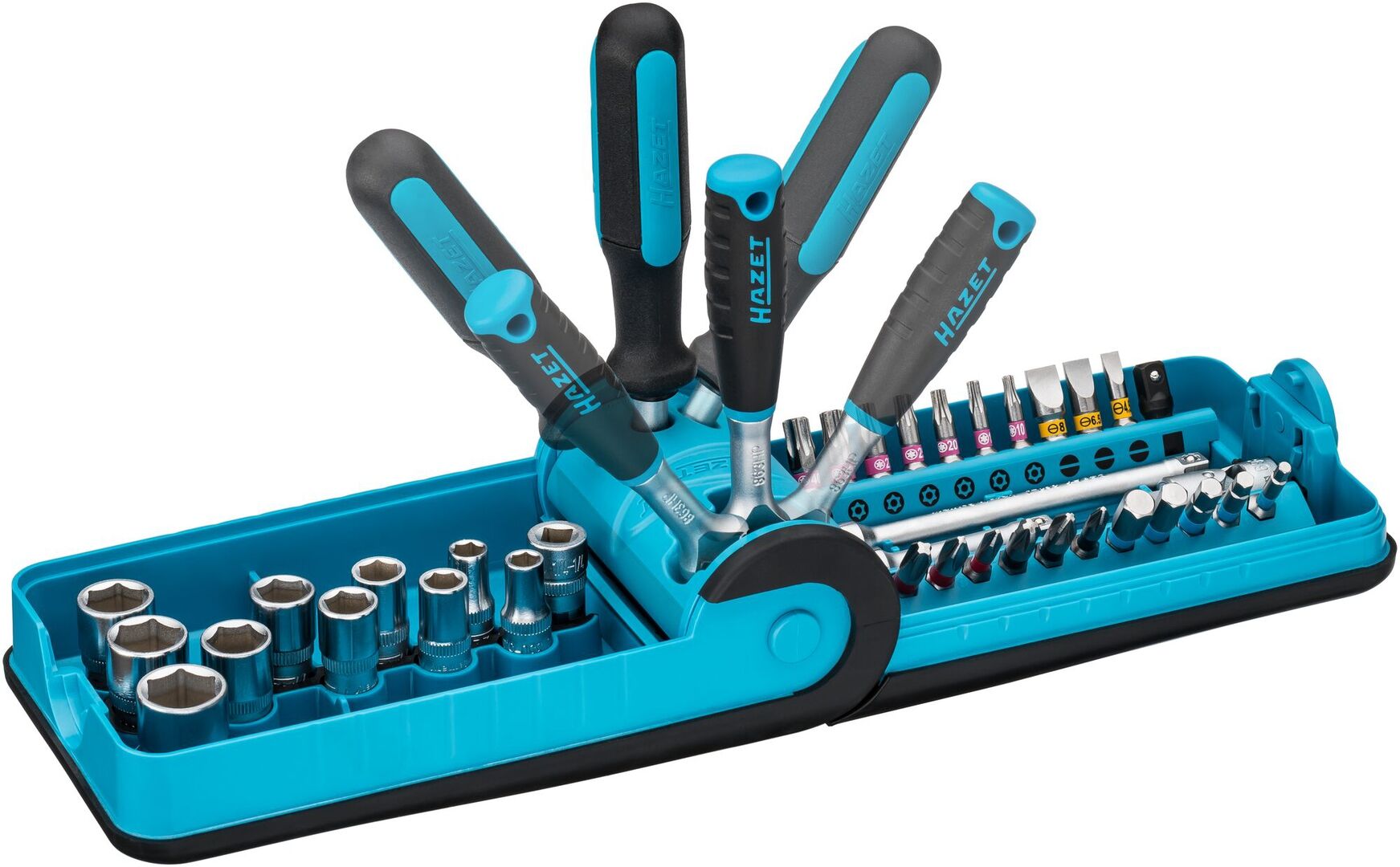 HAZET Steckschlüssel-Set 856-1HP 1/4",38-teilig