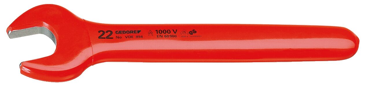 GEDORE VDE Maulschlüssel Einmaulschlüssel 894 10 6572120