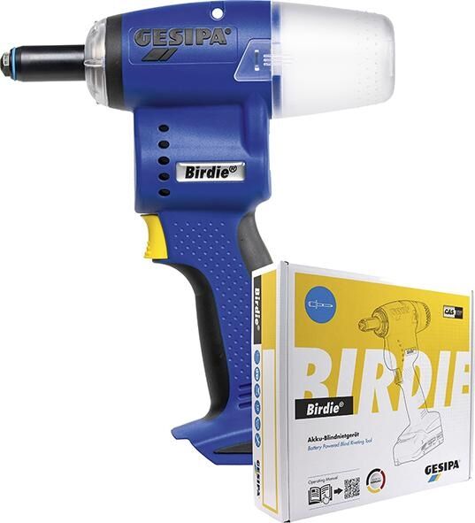 GESIPA Akku-Nietgerät Birdie 18V ohne Akku & Ladegerät im Karton