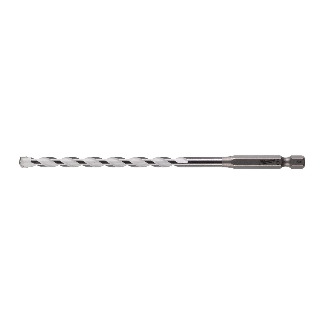 MILWAUKEE SHOCKWAVE Multimaterial Bohrer 1/4" hex 6x150mm