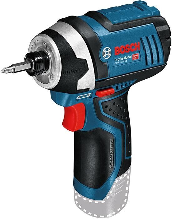 BOSCH Akku-Schlagschrauber GDR 12V- Li ohne Akku & Ladegerät Clic & Go L-BOXX