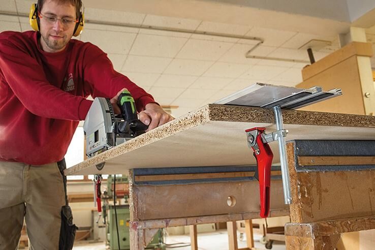 BESSEY Tischzwinge Ganzstahl 160x60mm