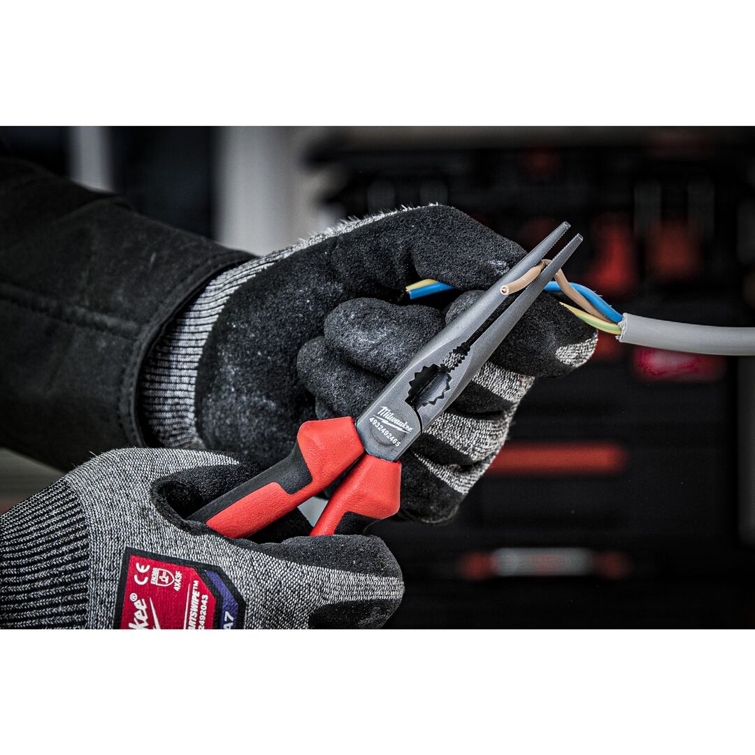 MILWAUKEE Langbeck-Rundzange 205mm gerade