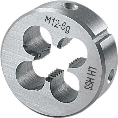 FORMAT Schneideisen M8 Linksgewinde EN22568 HSS