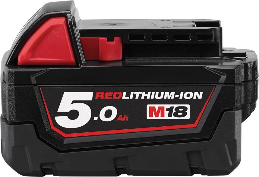 MILWAUKEE Akku Ersatzakku M18 B5 18 V 5Ah Li-Ion Red