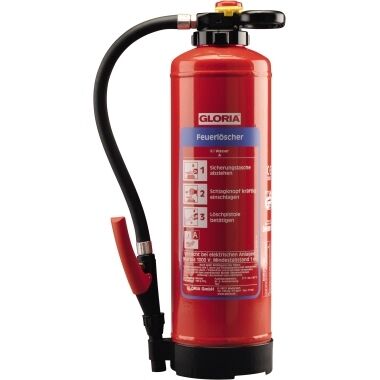 GLORIA Handfeuerlöscher WH 6 Brandklasse 34A PRO 803801.0000