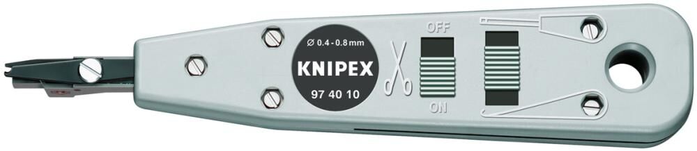 KNIPEX Anlegewerkzeug für LSA-Plus & baugleich 175mm 97 40 10