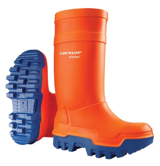 DUNLOP Purofort Thermo+ S5 orange Gr. 8 42