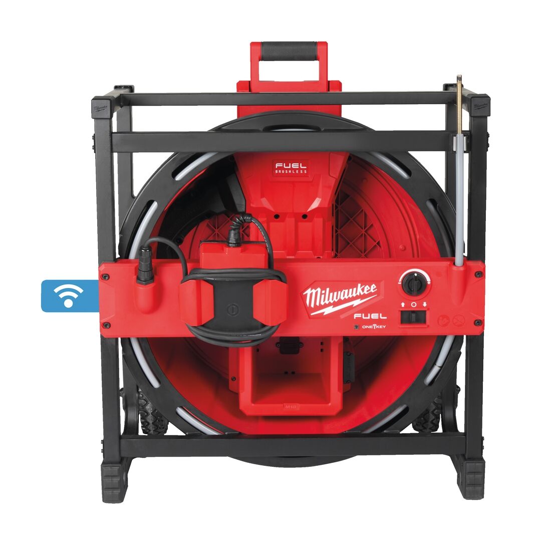 MILWAUKEE Akku-Rohrreiniger M18 HSFSM-0 ohne Akku & Ladegerät mit flexibler Welle