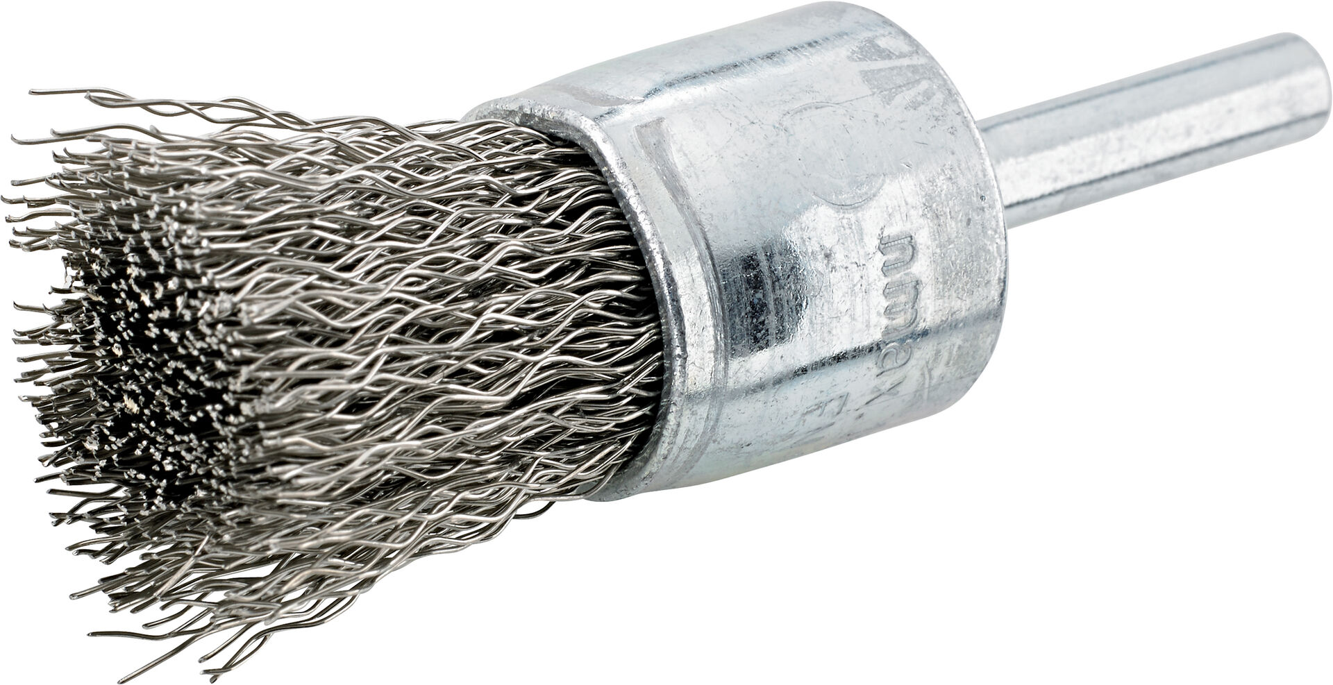 FORMAT Pinselbürste Rostfrei gewellt 6mm 25x25x0,3mm