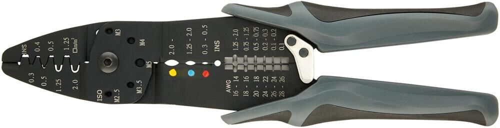 FORTIS Crimpzange für isol. Kbs. 0,5-6qmm