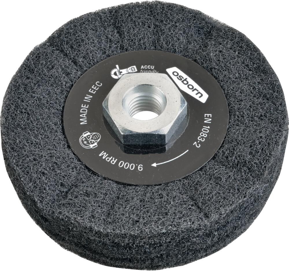 OSBORN Satinierring 100mm Vlies fine