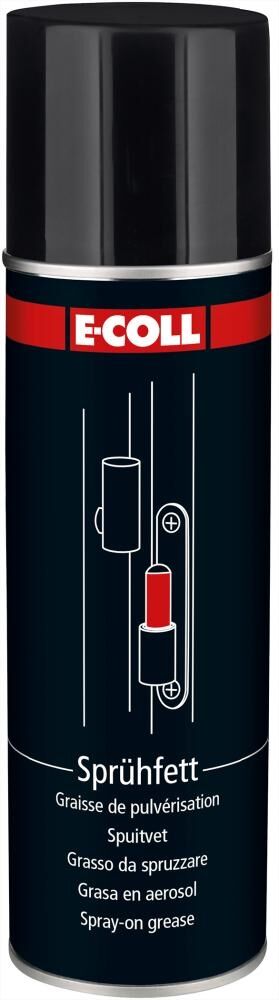 E-COLL Sprühfett 300ml weiß
