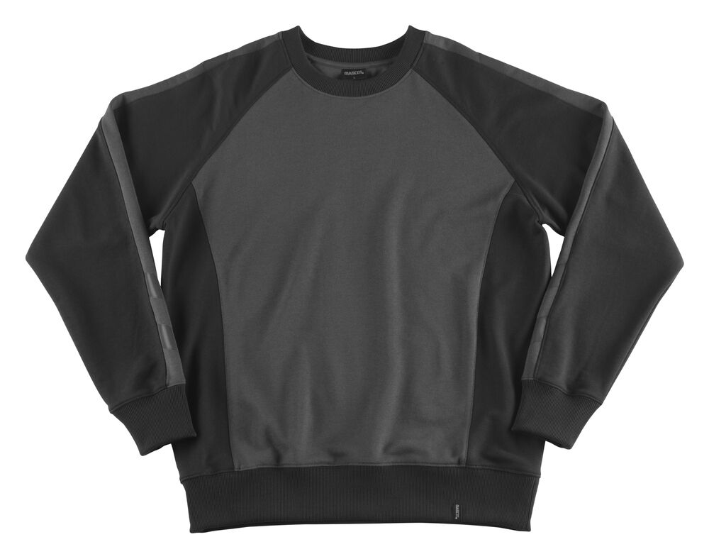 MASCOT Sweatshirt Unique Witten Gr. M anthrazit/schwarz 50570-962