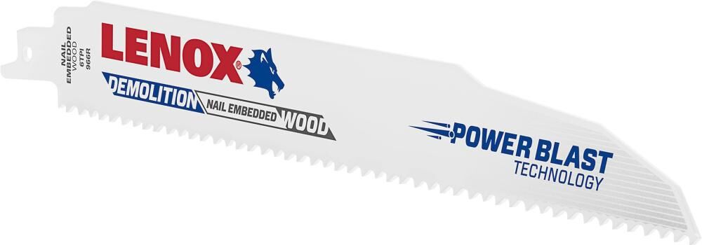 LENOX Säbelsägeblatt DEMOLITION 2St. 225x22x1,6mm 10 Z