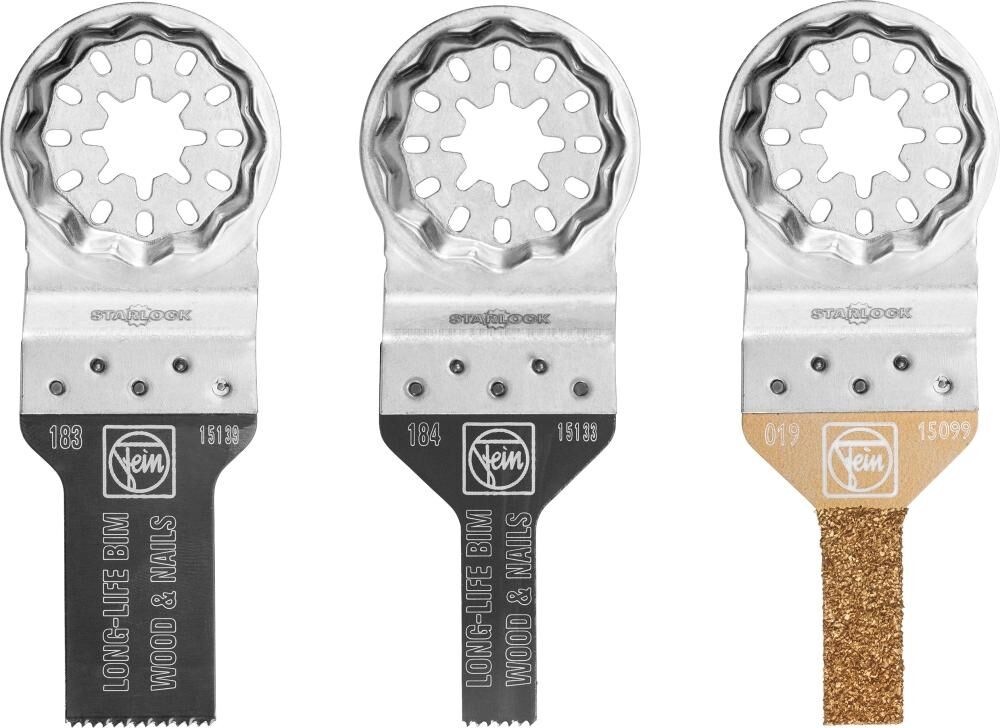 FEIN Multimaster Zubehör Set Combo Starlock MINI CUT 3-teilig