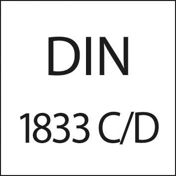 FORMAT Winkelfräser 16mm 60 Grad DIN1833 C HSSE