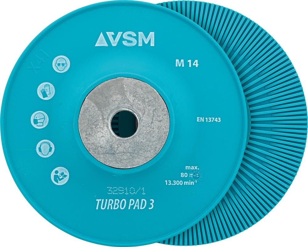 VSM Stützteller TURBO PAD 3 125mm M14