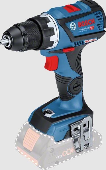 BOSCH Akku-Bohrschrauber GSR 18V-60C 2x5Ah L-BOXX
